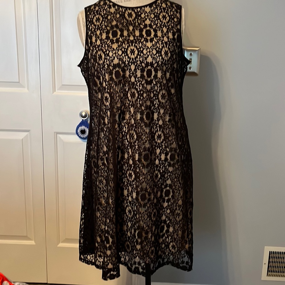 Julian Taylor Lace Swing Dress